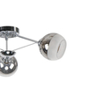 Modernistyczna LAMPA sufitowa 1018/3 8C Elem loftowa OPRAWA szklane kule balls chrom