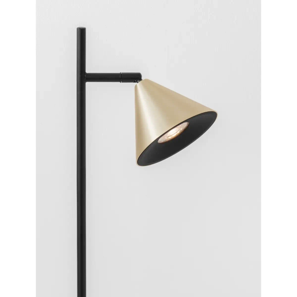 Elegancka lampka stołowa do biura SALVADO LE45598 złota