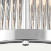 LAMPA sufitowa FE-PAULSON-F-S Elstead FEISS plafon OPRAWA metalowa okrągła IP44 polerowany chrom przezroczysta