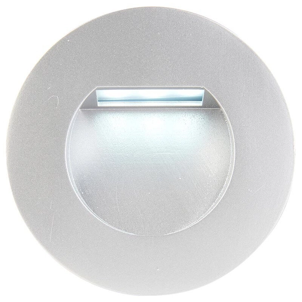 Okrągła ramka do lampy Albus 103854 schodowa biała