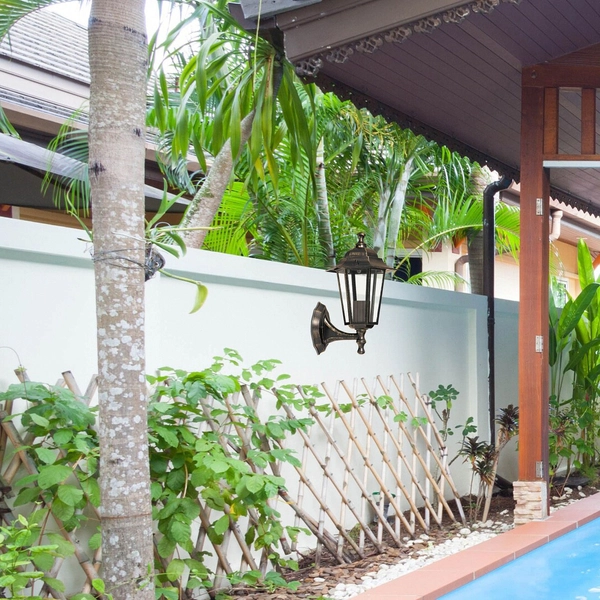 Elewacyjna LAMPA ścienna VELENCE 8234 Rabalux IP43 kinkiet OPRAWA zewnętrzna vintage outdoor złoto antyczne