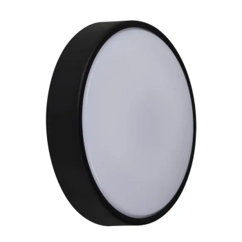 Okrągła lampa naścienna Oliver 2218261003 LED 9W 2700K IP54 czarna