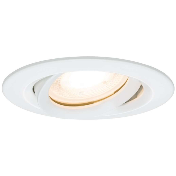 Metalowy wpust sufitowy LAGOS LP-4425/1RM WH Light Prestige regulowane oczko do zabudowy IP65 białe
