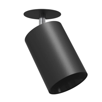 Metalowy reflektor sufitowy Ace 3256 BROSline tuba spot punktowy czarny