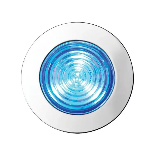 Zewnętrzne oczka wpusty 10 szt.IKON 76617 LED 0,75W 6500K IP67 srebrne