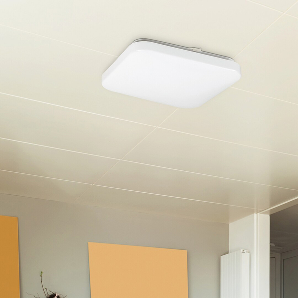 Plafon LAMPA sufitowa ROB 2286 Rabalux metalowa OPRAWA kwadratowa LED 20W 4000K biały