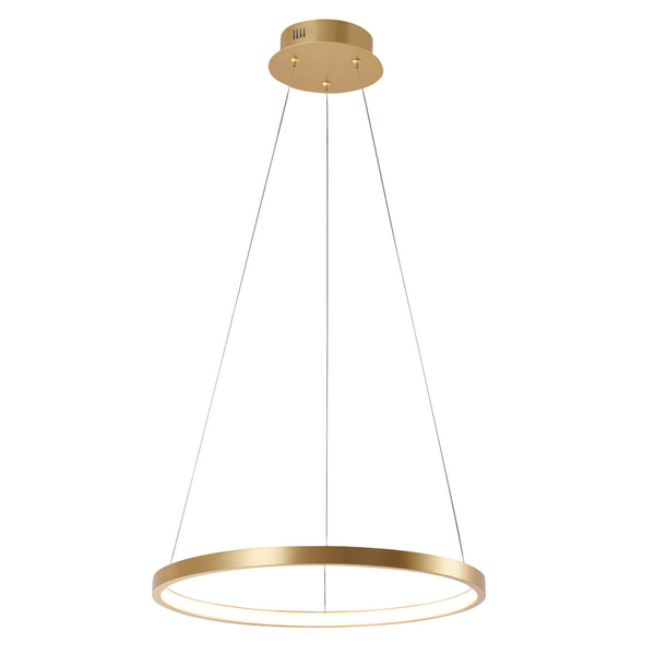 Zwisająca lampa Circle 11522-12 Just Light LED 22W 3000K pierścień złoty