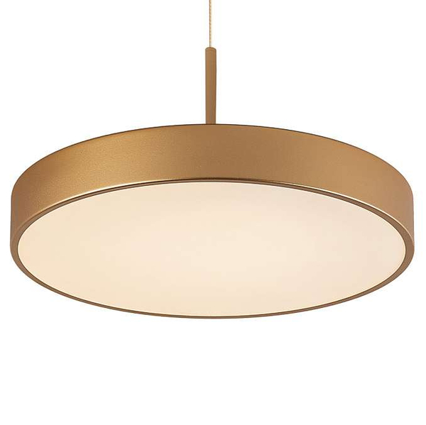 LAMPA wisząca ORBITAL 5361-830RP-GD-3 Italux metalowa OPRAWA zwis LED 24W 3000K złoty