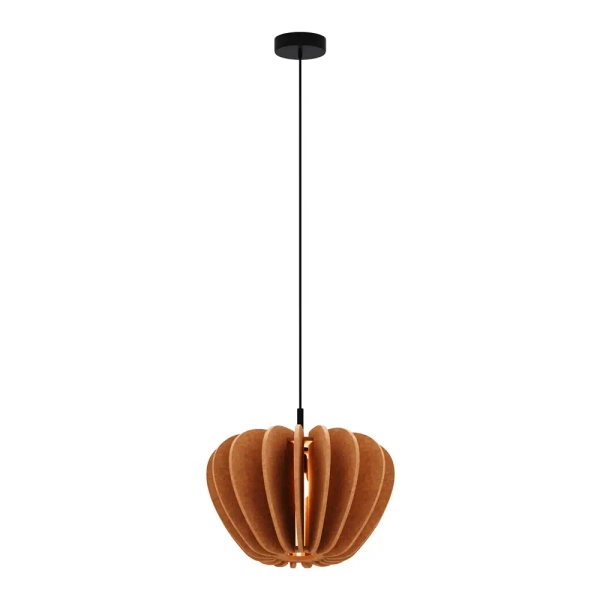 Lampa wisząca nad stół Cambio MOD398PL-01BR do salonu pomarańczowa