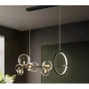 Szklana wisząca lampa DURINGO CGDURINGO90BK LED 18W 3000K kule czarny