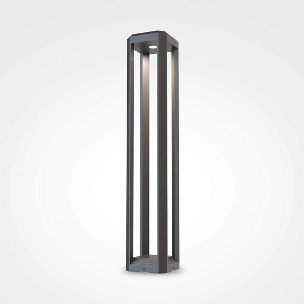 Ogrodowy słupek Royal Mile O019FL-L12GR3K LED 13W szary