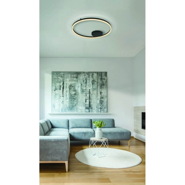 Sufitowy plafon Halo AZ5346 Azzardo LED 60W 3000-6000K złota