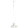 Wisząca LAMPA industrialna NAUTILIUS L 10266101 Kaspa metalowa OPRAWA na łańcuchu ZWIS okrągły biały