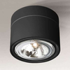 Plafon LAMPA sufitowa HIMI 1121 Shilo natynkowa OPRAWA metalowa czarna