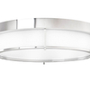 Sufitowa lampa chromowana Romi plafoniera z abażurem nad stół