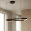 Wisząca lampa MIRABELLA czarna AZ6744 1x48W LED 3000K ściemnialna