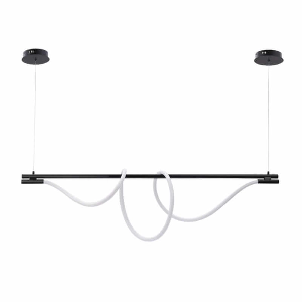 Wisząca lampa Spirali ABR-HILTON-SC-38W Abruzzo LED 45W 3000K wąż czarny