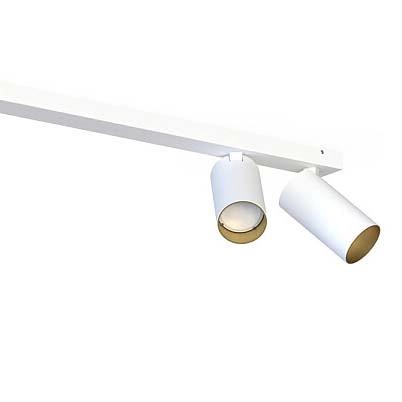 Kierunkowa lampa nowoczesna Mono 7776 metalowe tuby białe złote