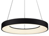 Lampa pierścieniowa wisząca Santana AZ5008 LED 50W 3000-6500K czarna