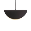 Metalowa lampa wisząca Sessanta ABR-LW-SES do salonu złota czarna