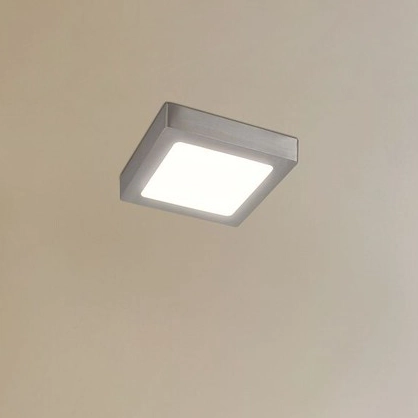 Plafon LAMPA sufitowa LOIS 2668 Rabalux kwadratowa OPRAWA metalowa LED 18W 3000K satynowy chrom