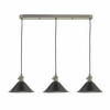 Kuchenna lampa wisząca Hadano HAD3661-02 Dar Lighting chrom cyna czarna