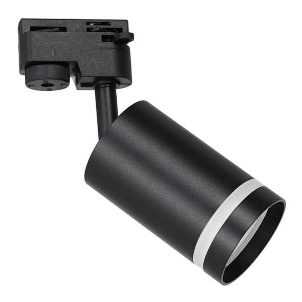 Lampa do systemu szynowego 1-faz sufitowa Pipe ML7669 tubka czarna