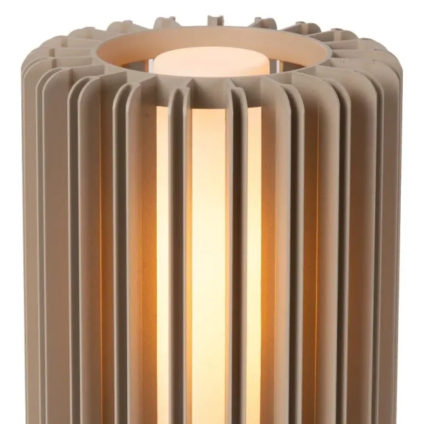 Nowoczesna lampa na stół Lambres 45510/01/41 do salonu beżowa