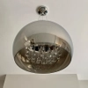Salonowa lampa zwieszana PEARL 70463/05/11 Lucide przydymiony czarny