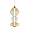 Wisząca lampa Sonte PND-24352V-24W-AB-AMB Italux LED 40W 3000K antyczny brąz