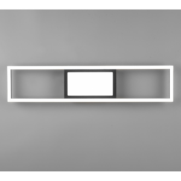 Plafon nasufitowy Rigido R67172132 LED 22W 2700-6000K prostokąt czarna