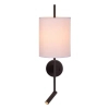 Kinkiet ścienny metalowy Magic 68211/82/30 Lucide LED 3W 2700K tuba czarna