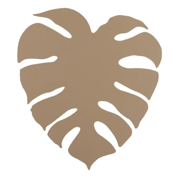 Dekoracyjna ścienna lampa Monstera Sabia 10626 liść monster beżowy