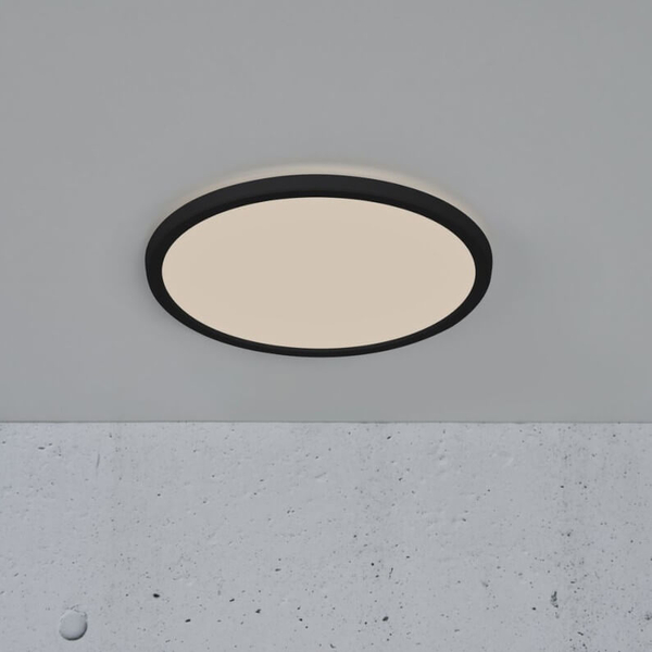 Łazienkowy plafon OJA 2015026103 LED 14,5W 3000-4000K IP54 czarny