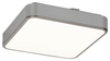 Sufitowa LAMPA plafoniera WOLIMIR 2982 Rabalux metalowa OPRAWA plafon LED RGB 22W 3000K - 6000K kwadratowy IP44 chrom