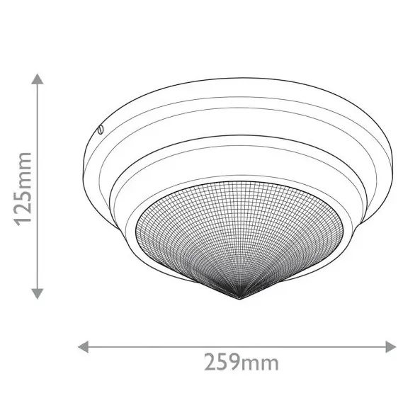 Nowoczesny plafon do salonu Williard QN-WILLARD-FS-UBZ-PG szklany czarny