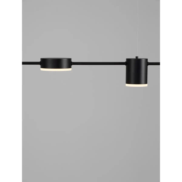 Lampa wisząca ORELVIO LE45435 LED 29W 2700-4000K ściemnialna czarna