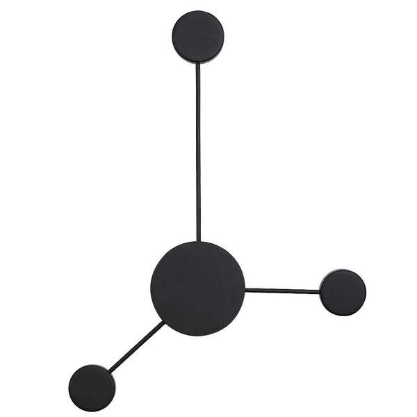Ścienna LAMPA kinkiet AMADEO 6259 Rabalux metalowa OPRAWA dekoracyjna LED 10,5W 4000K furano czarna