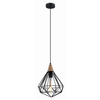 Industrialna LAMPA wisząca MAELLE WHITE MDM-2591/1S WH Italux druciana OPRAWA metalowa ZWIS drut biały