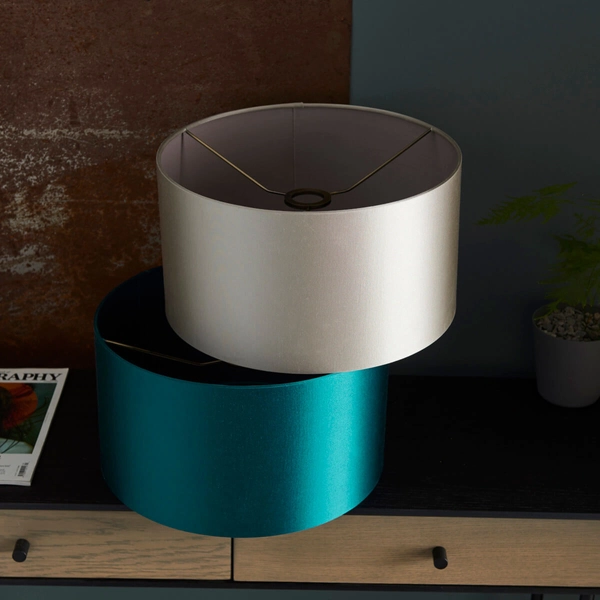 Klosz materiałowy do lampy tuba L&-190024 satynowy