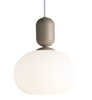 Wisząca lampa Notti 2011003010 Nordlux opalowe szkło kulista biała