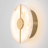 Lampa ścienna okrągła MAIRANA LE44619 LED 12W 3000K moneta złota biała