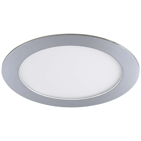 Wpust LAMPA sufitowa LOIS 5585 Rabalux okrągła OPRAWA podtynkowa LED 12W 4000K do łazienki IP44 chrom