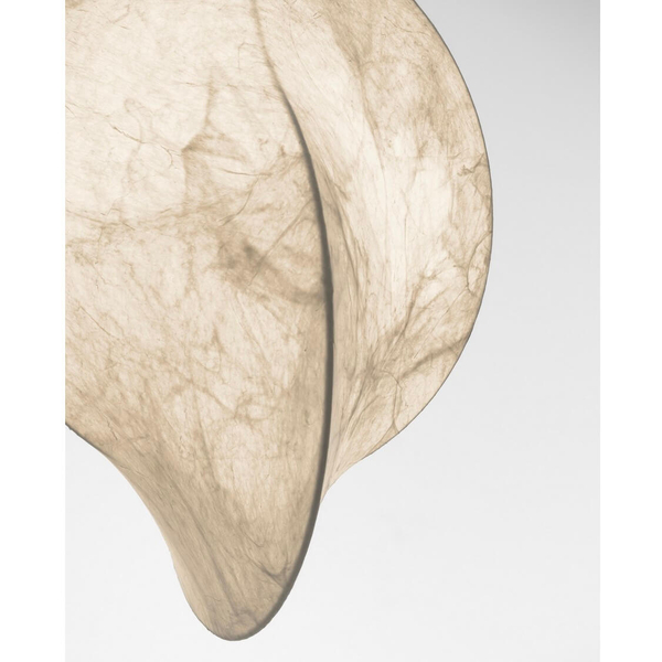 Wisząca lampa jedwabna CHANCAY LE44598 nad łóżko biała