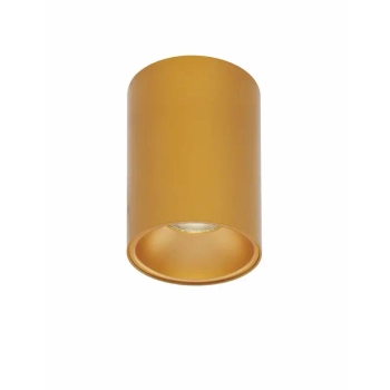 Downlight metalowy do jadalni CASENDA LE65138 tubka złota