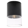 Podłużna lampa sufitowa FUSION C0275 LED 7W 3000K tuba czarna