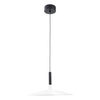 Wisząca lampa talerz Hank ST-10229P white LED 7W 3000K metalowa biała czarna