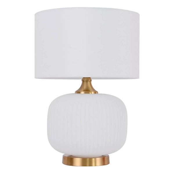 Ceramiczna lampka stołowa Tamiza LP-1515/1T small white do salonu biała