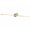 Ledowy kinkiet ścienny stick Camara W89949-8W-GD Zumaline 8W 4000K złoty