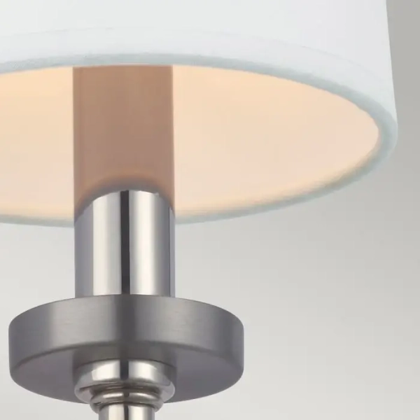 Abażurowa lampa ścienna led Felixstowe QN-FELIXSTOWE1 IP44 biały